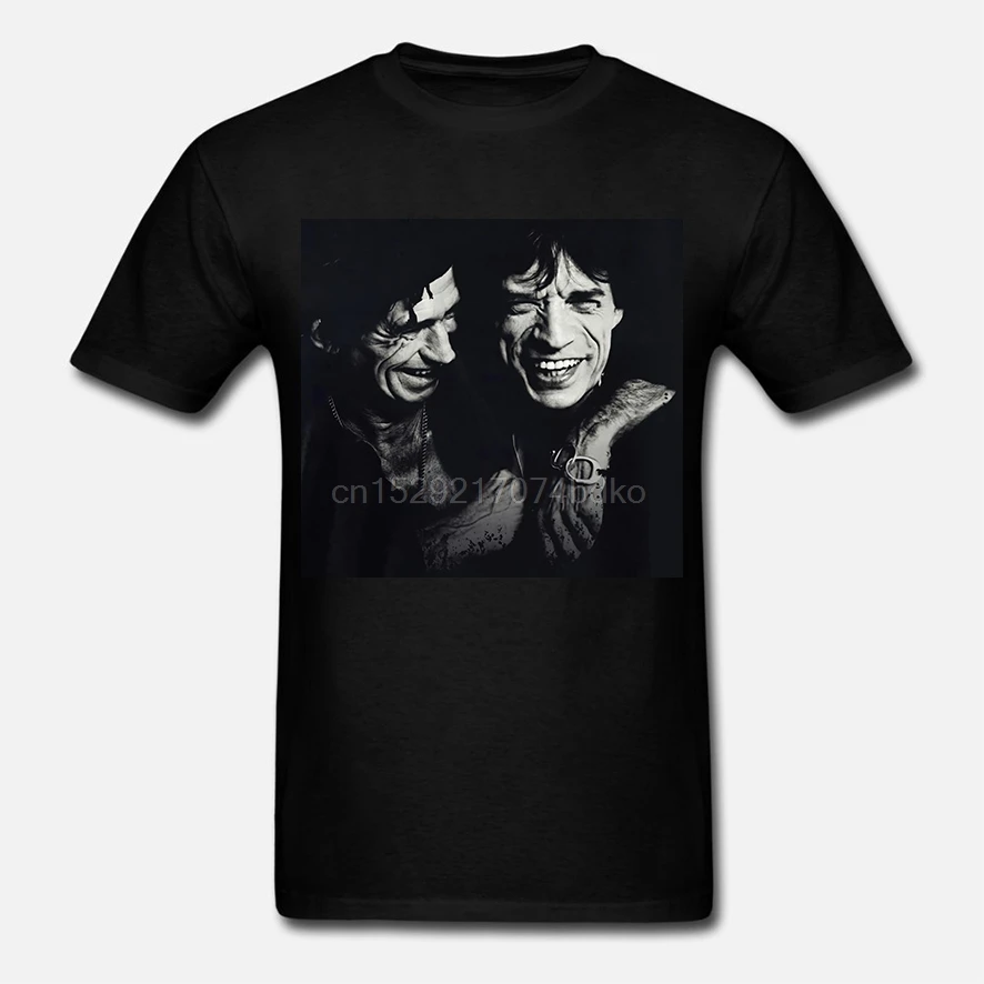 Женская футболка Mick Jagger черная Ретро винтажная знаменитость 1 |