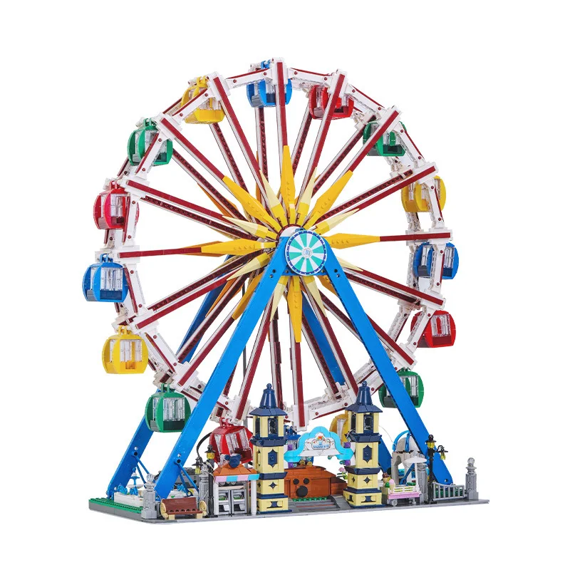 

Mould King 11006 Creative Toys Compatible With 15012 App Motorized Ferris Wheel Model Building Blocks Kids Christmas Gifts
