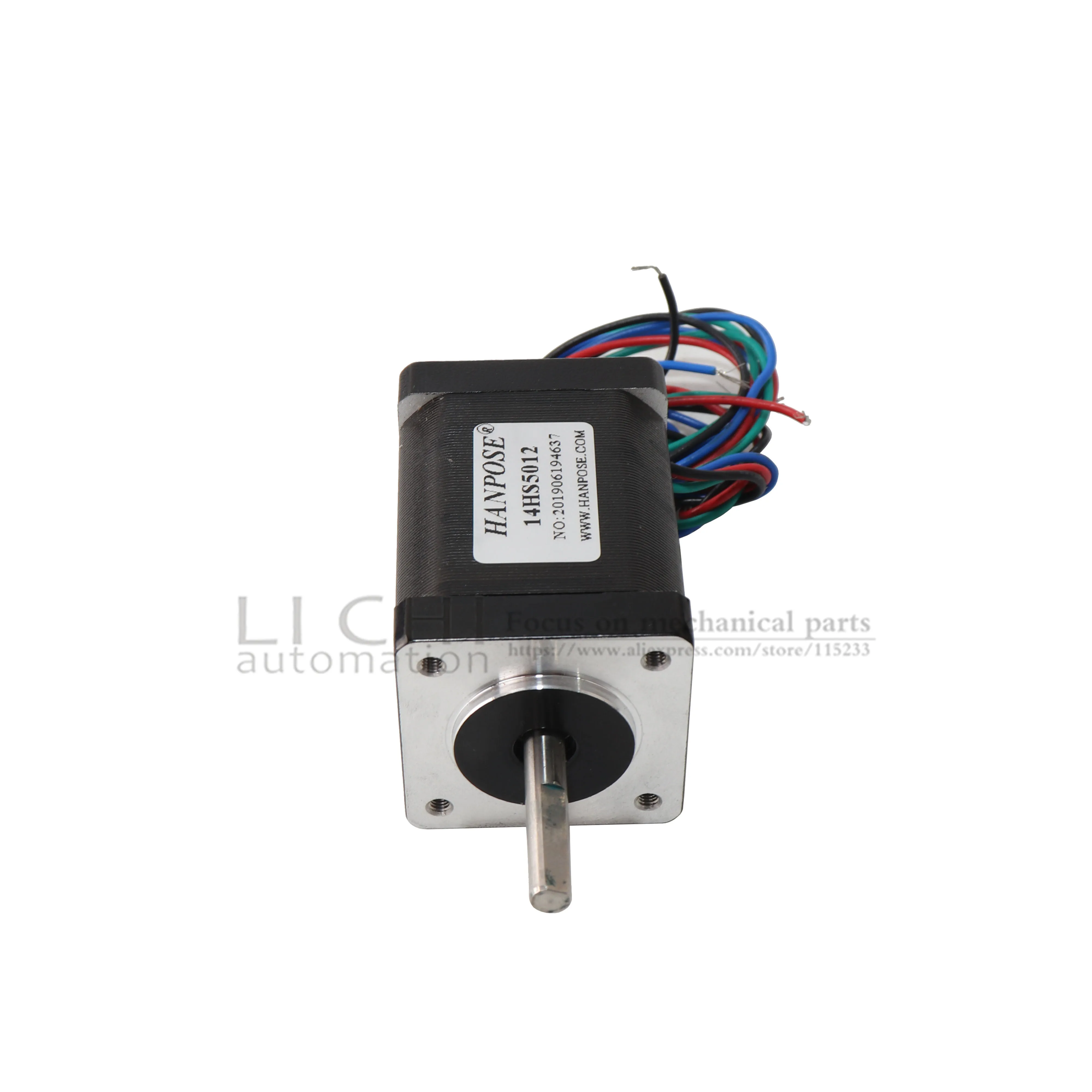 Шаговый двигатель 14HS5012 4 lead 0.30N.m / Nema 14 35x50 мм NEMA14 для гравировально фрезерного