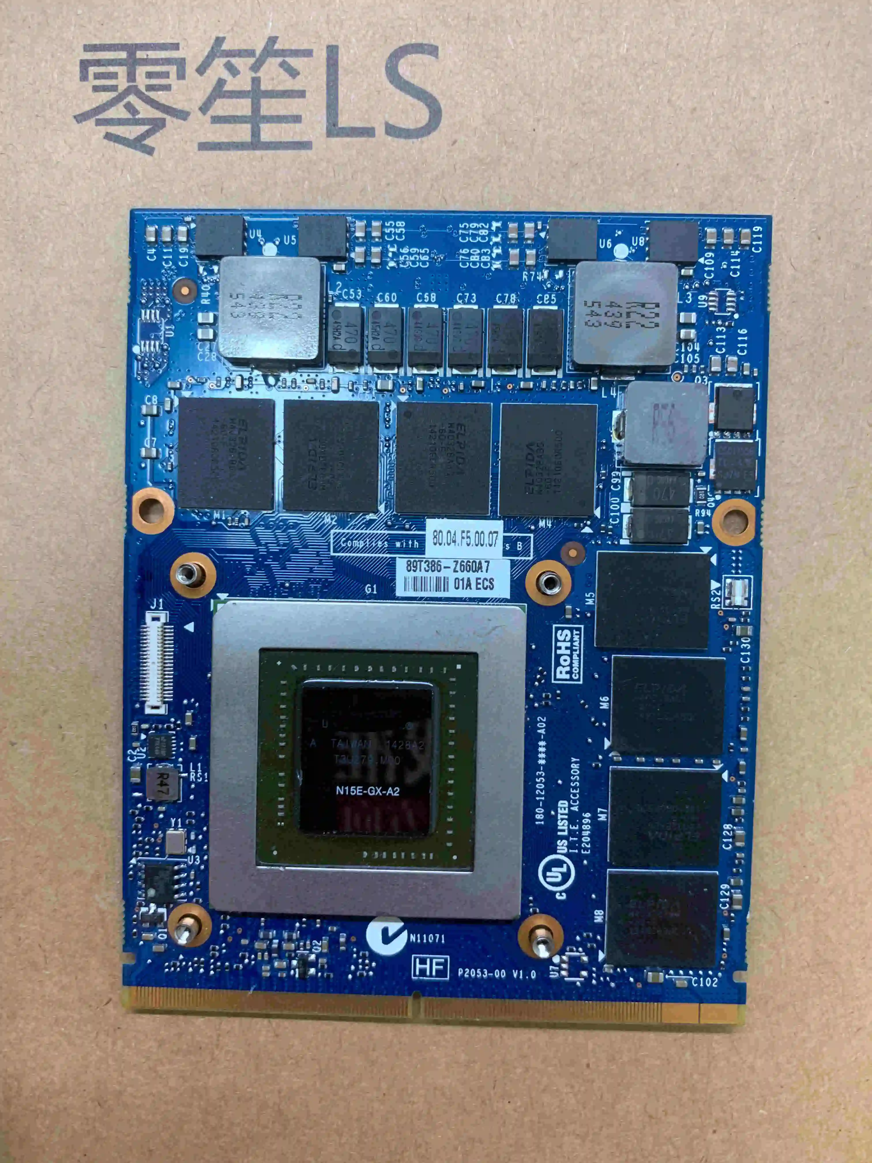 Графическая видеокарта VGA GTX 880M 780M 770M GDDR5 N15E-GX-A2 Для IMAC 870 A1312 DELL Alienware m17X R4 R5 M18X R2 |