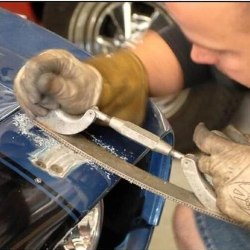 14 &quotалюминиевая рама с файл фрезерованные средство для полировки зубов царапины