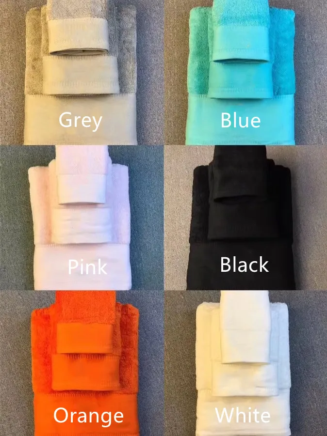 

Luxury Bath Towels Designs Signage Square Beach Towel And Bath Towel 3 Pieces 1 Set Cotton Material Towel For Holiday Gift 2021