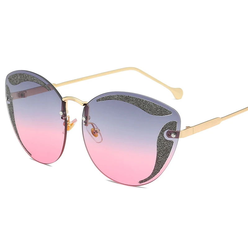 Hot Hot Hot SHEN NUO 6 Series women cat eye pin colored sunglasses polarized ray bann fashion glasses for feminino Oculos De Sol - Цвет линз: Многоцветный