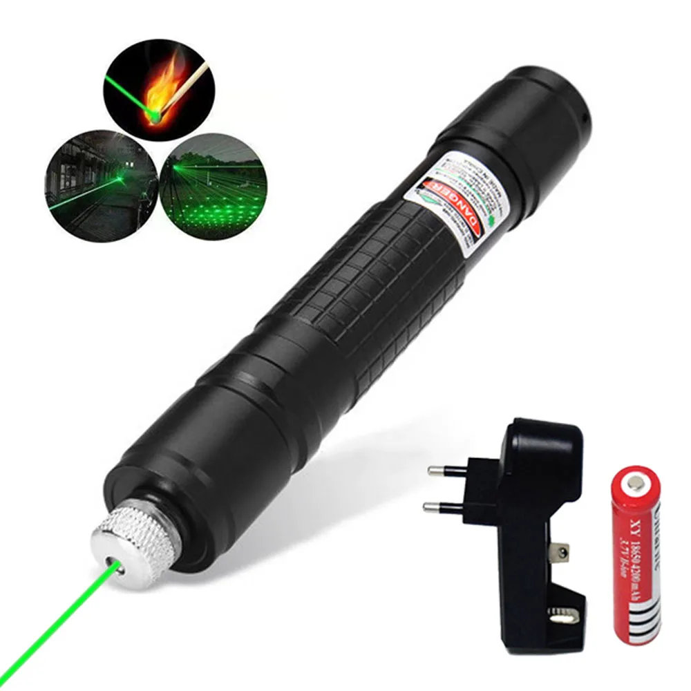 

Green Laser Sight Laser Pointer Light 532nm 5mw High Power Device Lazer Flashlight Lasers Pen Burning Match