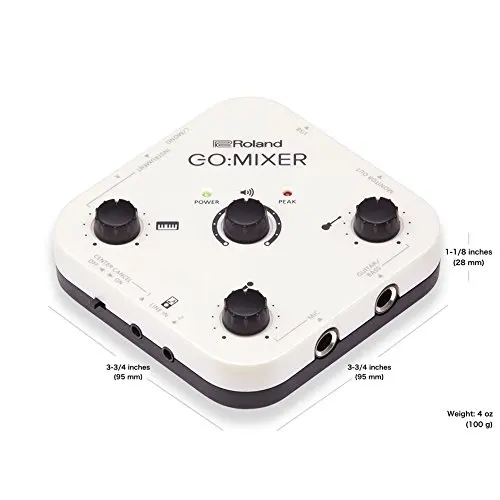 Roland GOMIXER Audio Mixer for Smartphones 5-input / Interface iOS and Android | Спорт и развлечения