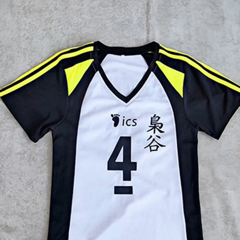 Haikyuu Cosplay Костюм Fukurodani Академии Kotaru бокуто Volleyball Club форма футболка спортивной