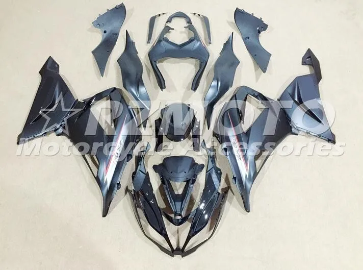 

Новый ABS полный обтекатель комплект подходит для kawasaki Ninja ZX6R 636 2013 2014 2015 2016 13 14 15 16 17 599 6R ZX-6R набор красивый черный цвет