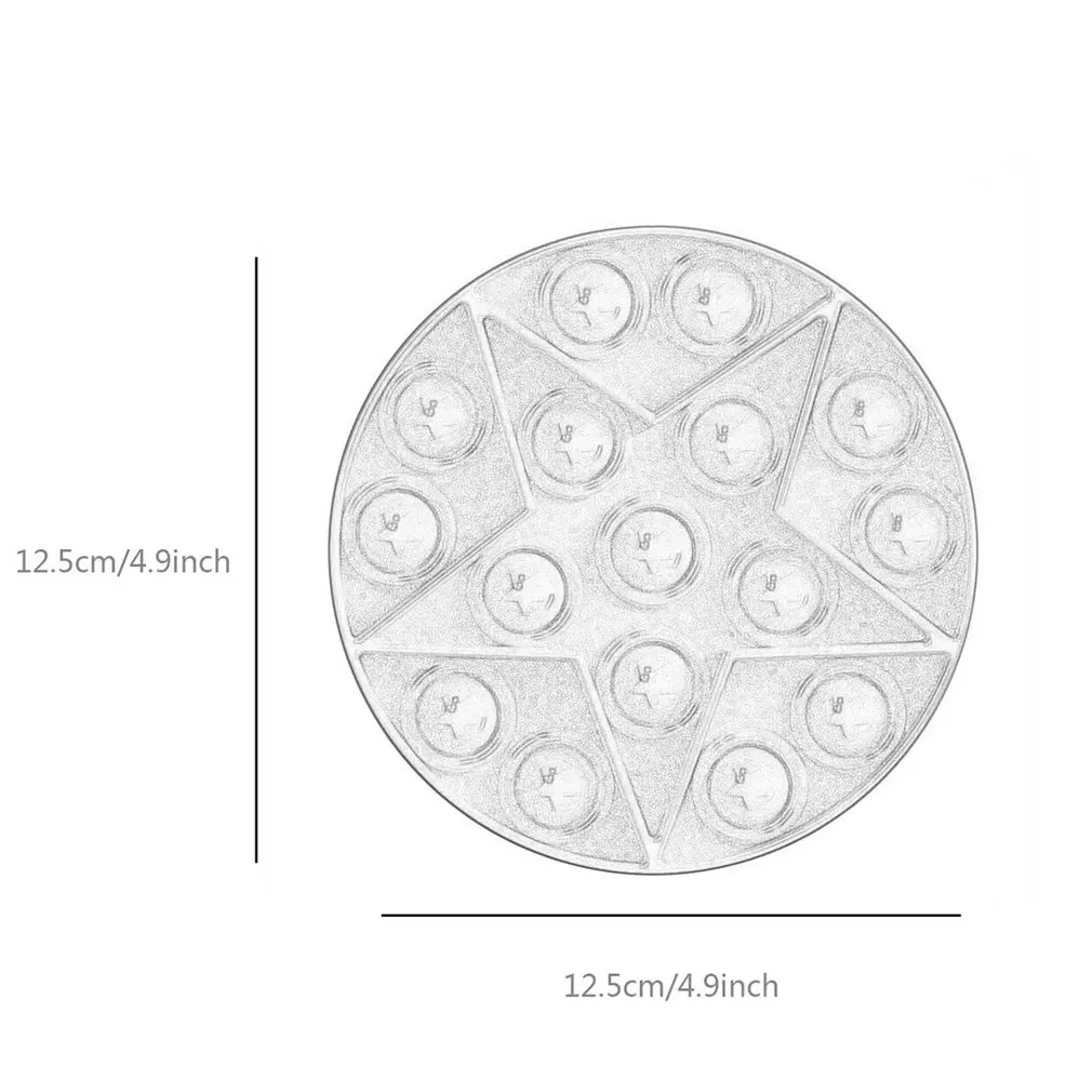 

Universal Five-pointed Star Pressure Relief Silicone Squeeze Sensory Toy Portable Silicone Decompression Toy