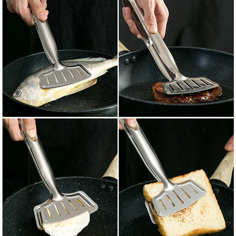 1 шт. многофункциональный зажим для барбекю из нержавеющей стали|Держатели мяса