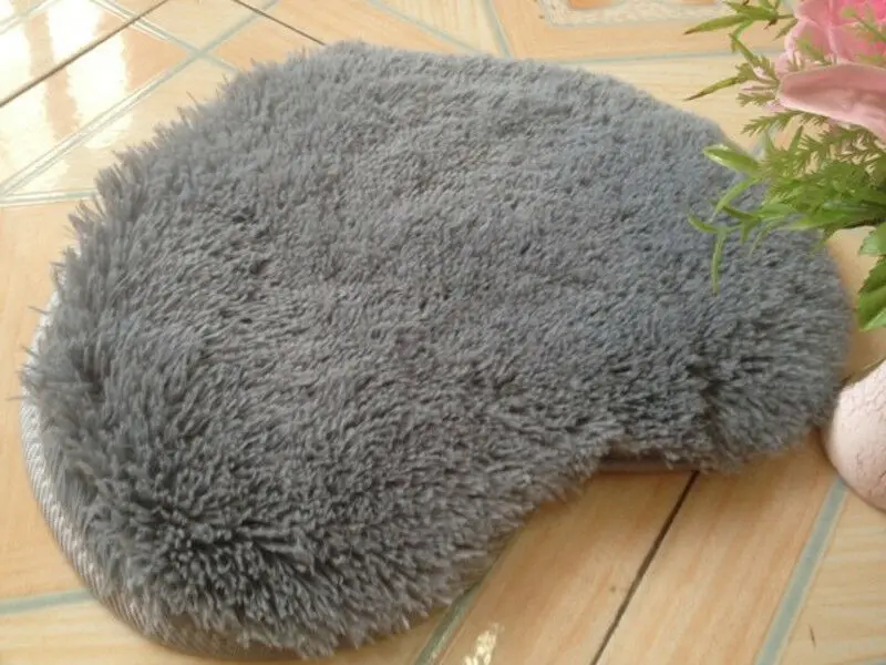 Нескользящие коврики в форме сердца домашний декор гостиная спальня пол