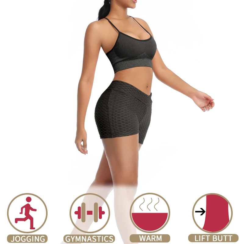 Женские велосипедные шорты для тренировок бега в тренажерном зале дышащие