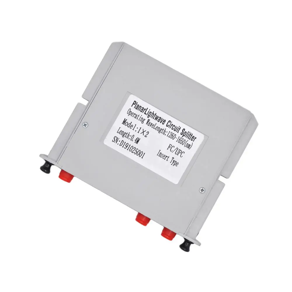 1*2 FC/UPC Волоконно оптический разветвитель 1x8 ПЛК кассета коробка карточка