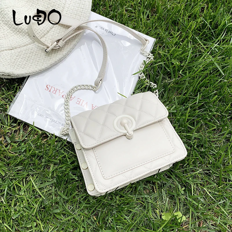 

LUCDO Fashion Chain Women Shoulder Bags for Women 2020 Lady Travel Messenger Handbags Designer Bolsa Feminina Bolso Mujer