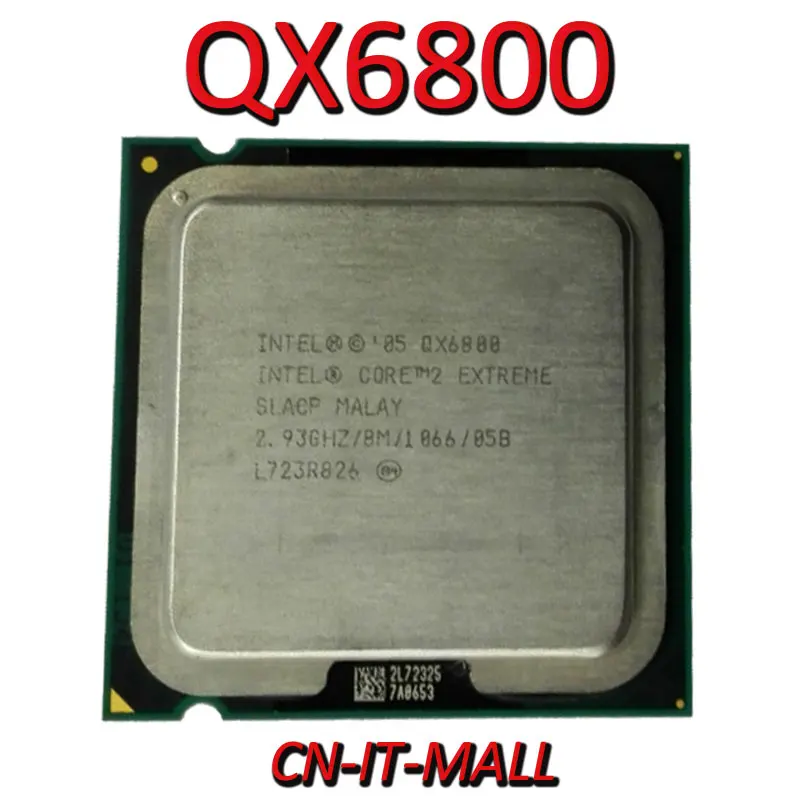 

Intel Core QX6800 CPU 2.93G 8M 4 Core 4 Thread LGA775 Processor