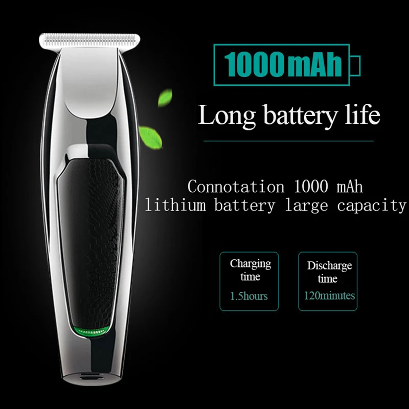 

Professional Hair Clipper Quiet Rechargeable Hair Trimmer Hair Cutting Tool Electric Barber Haircut Sculpture Cutter