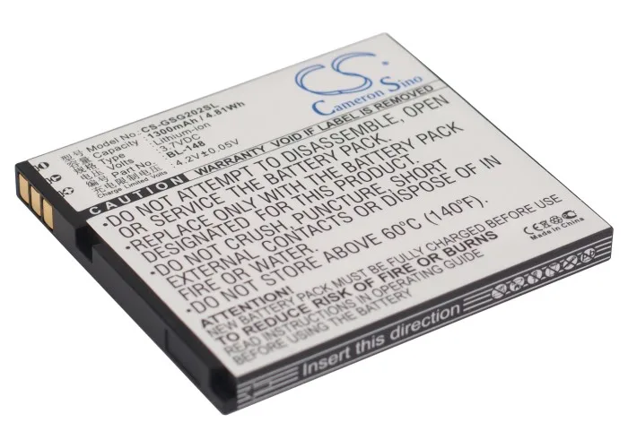 Аккумулятор 2021 для Gigabyte BL-148 Gsmart GS202 1300mAh/WH | Мобильные телефоны и аксессуары