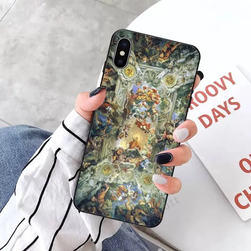 

Painting David Van Gogh Art Phone Case for iPhone 11 12 mini pro XS MAX 8 7 6 6S Plus X 5S SE 2020 XR