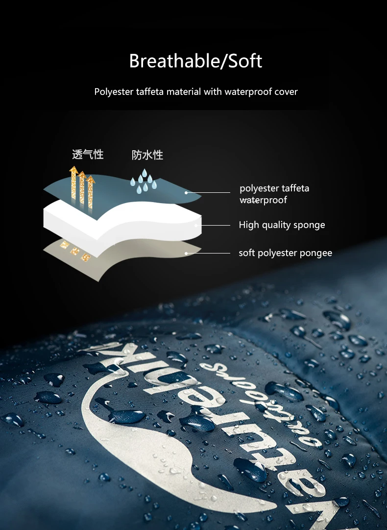 Спальный мешок Naturehike конверт для кемпинга Термальный взрослых