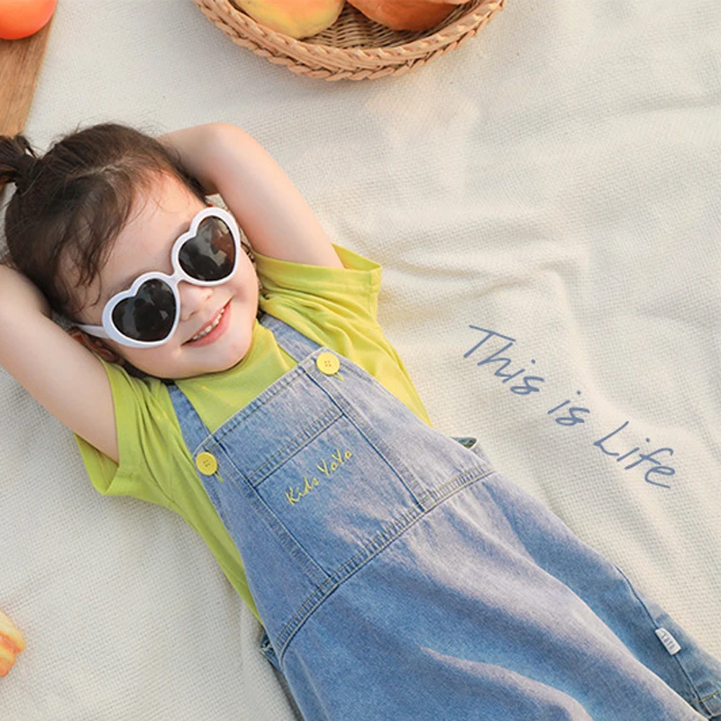 2020 универсальное джинсовое платье-жилет в Корейском стиле милые хлопковые