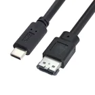 CY esata to usb кабель Шнур Тип-C USB-C для Мощность над eSATA DC5V адаптер USB3.0 на HDDSSDODD eSATAp конвертер