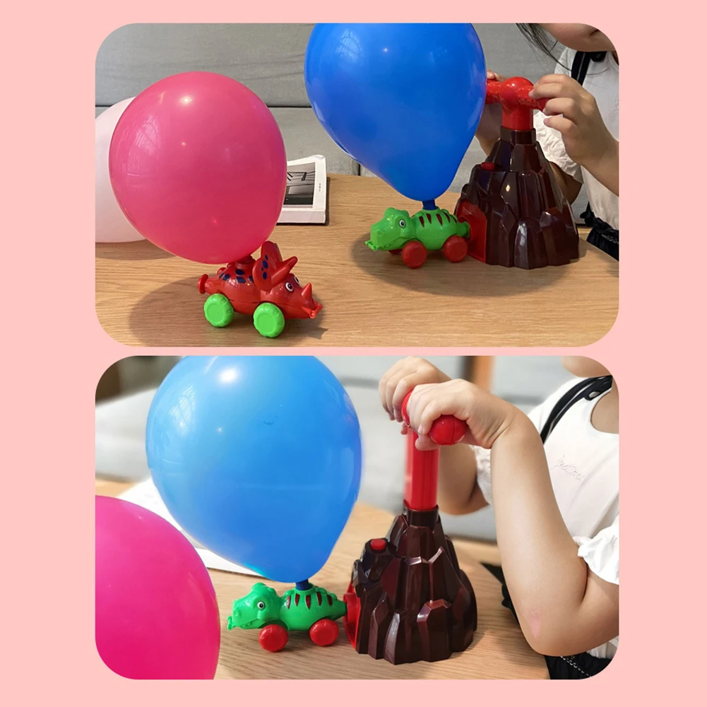

Inertial Air Balloon Car Kids Funny Inflatable Balloon Early Education Launch Tower Puzzle Toy Parent-child Interactive Toys
