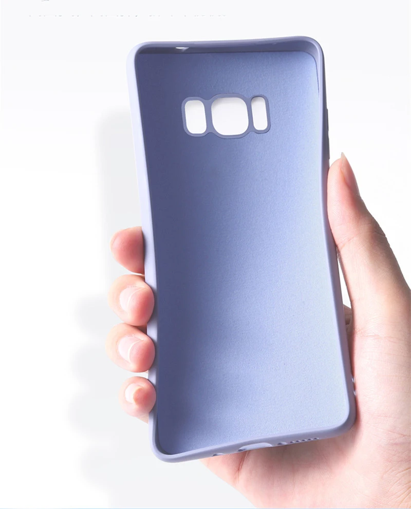 Жидкий силиконовый чехол для samsung Galaxy A90 A60 A70 A80 A50 A50S A40 A30 A30S A20e A10 A9 A7 A6 J4 J6 плюс мягкие тонкие чехлы
