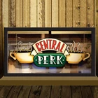Алмазная живопись Friends Tv Show Central Perk Cafe, полноразмерная круглая вышивка, вышивка крестиком для декора Кофейни