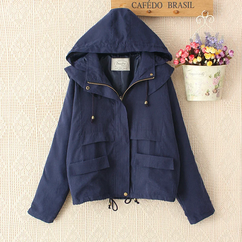 Новинка 2020 осенне зимняя женская куртка однотонная Свободная Повседневная