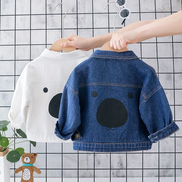 Baby Boys girls Cartoon Jacket 2020 spring Autumn Jackets Coat Kids Vacation Clothing Clothes Children | Детская одежда и обувь