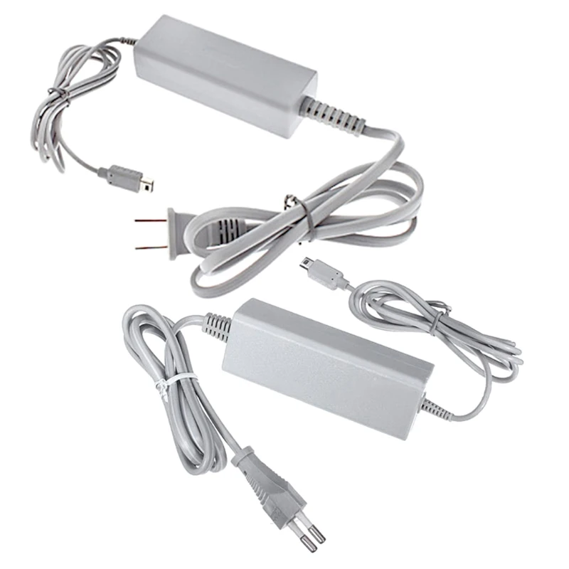 

2021 New AC Charger Adapter For Wii U Gamepad Controller Joystick US/EU Plug 100-240V