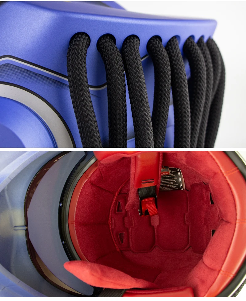 Зоман шлем хищника Ретро Черный Полный уход за кожей лица мотоциклетный