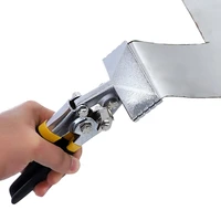 sheet metal bending pliers crimping tool hand seamer wide jaw straight elbow multitool ergonomic handle drop shipping