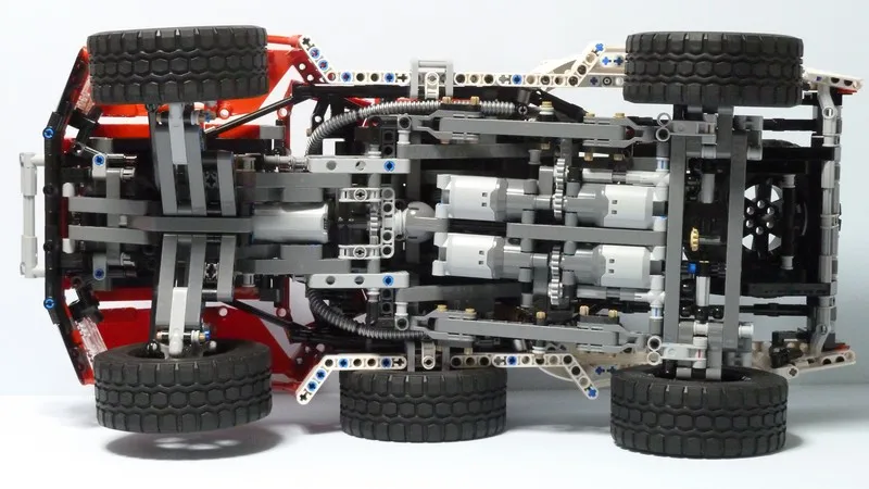 BuildMOC 2314 шт. Technic MOC серия SUV автомобиль пикап кирпичи для тележки 3662 Модели Строительные наборы Блоки Игрушки для мальчиков подарок