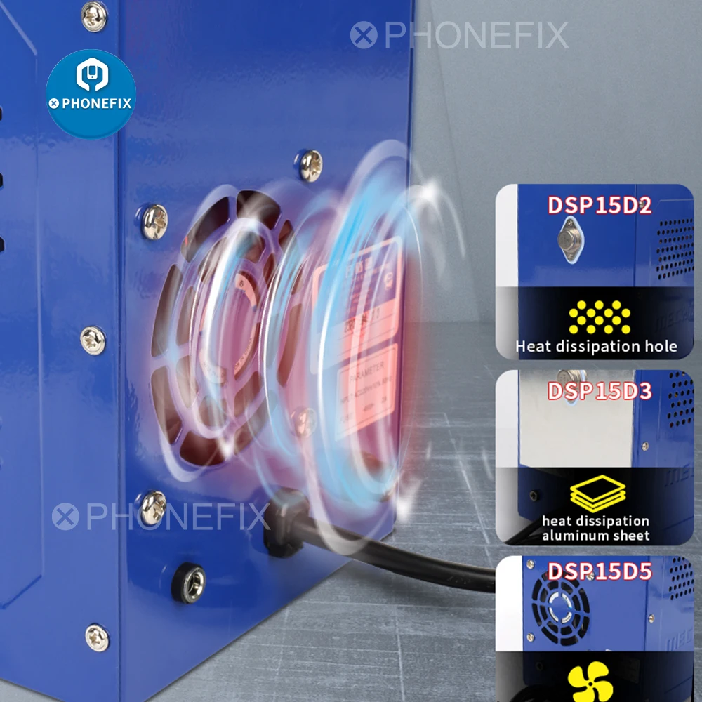Mechanic DSP15D3 15D5 15V 5A цифровой умный источник питания постоянного тока Регулируемый