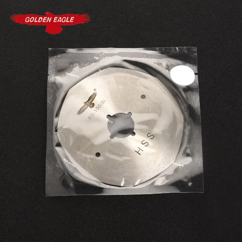 

Eagle BRAND Knife RS100 HSS Good Quality Round Knife For Cutting Machines