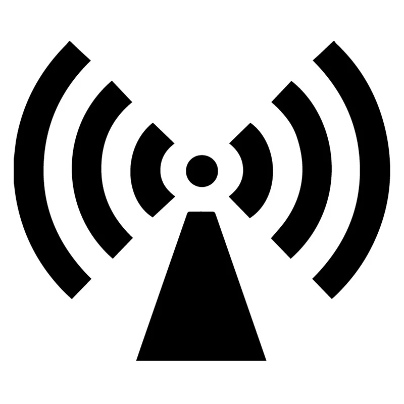 15 3 см * 13 Wifi радио креативная Автомобильная наклейка на хвост ПВХ Модное