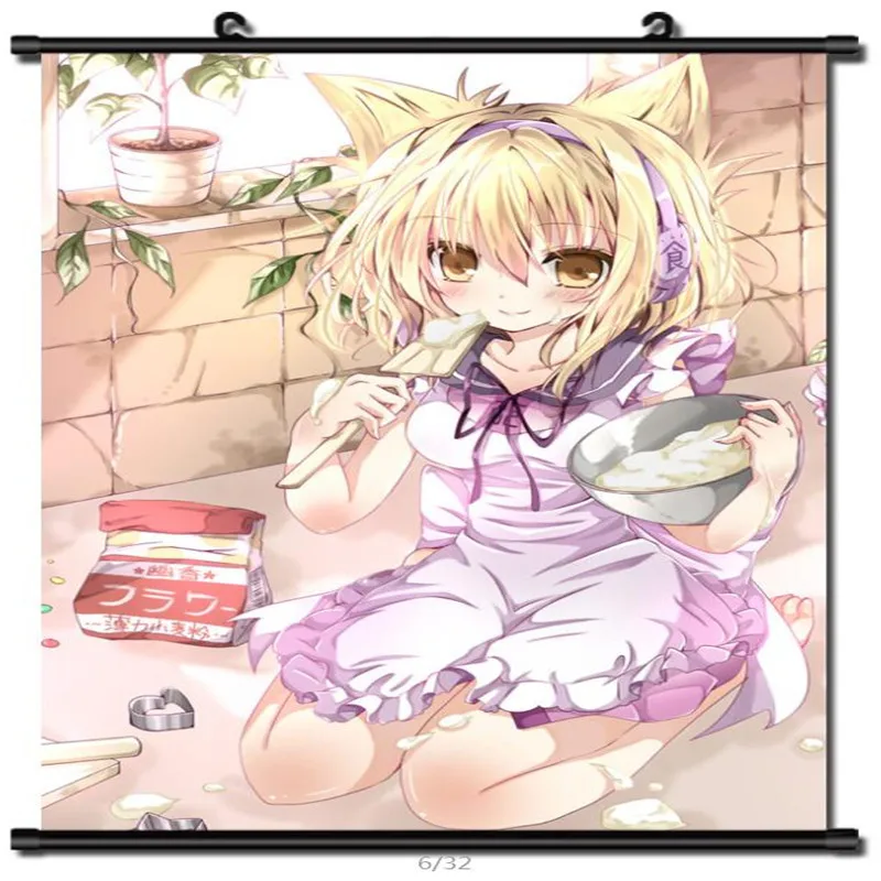 Японское аниме проект TouHou Shinreibyou десять желаний Toyosatomimi no Miko домашний Декор