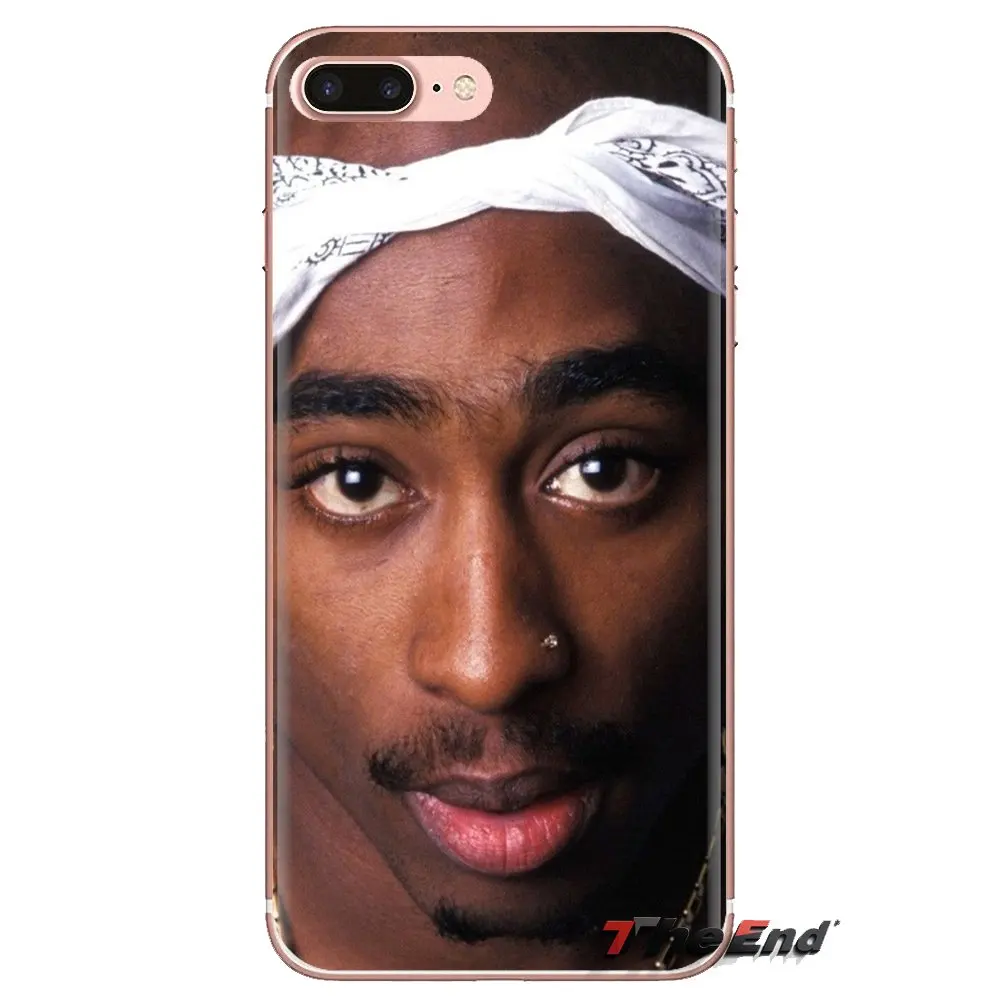Модная обувь в стиле хип-хоп человек 2pac прозрачный мягкий чехол из ТПУ с принтом