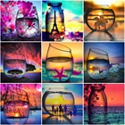 Алмазная вышивка EverShine, пейзаж, набор для алмазной живописи сделай сам, пляжный набор для вышивки крестиком, вышивка на стену