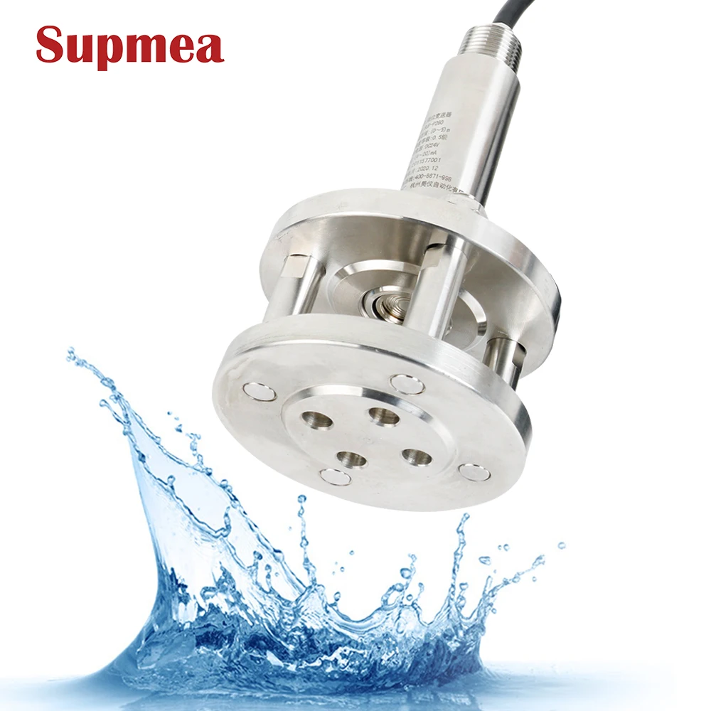 

Supmea high quality Water tank level transmitter submersible liquid level transmitter Modbus level sensor