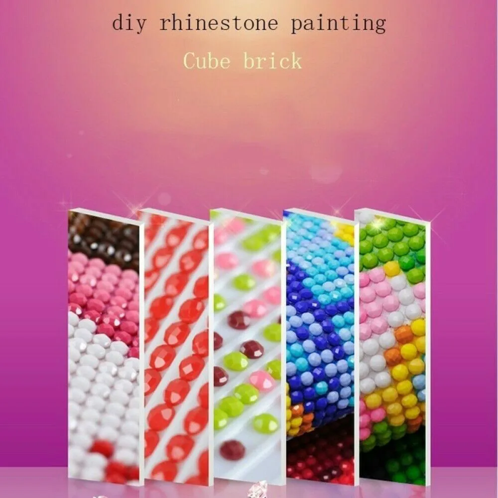 

CraftArtGo 5D DIY Diamond Embroidery Forest House Full Round Square Rhinestone Mosaic Painting Cross Stitch Flowers Diamond Kit