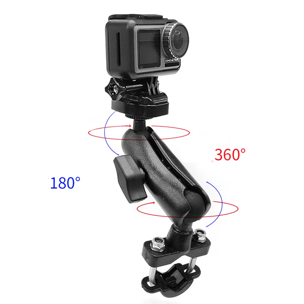 Кронштейн для зеркала заднего вида с фиксированным креплением на руль мотоцикла