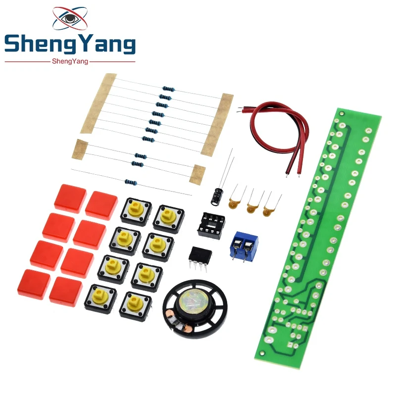 ShengYang 1 комплект Набор для творчества компонентная Электроника NE555 модуль