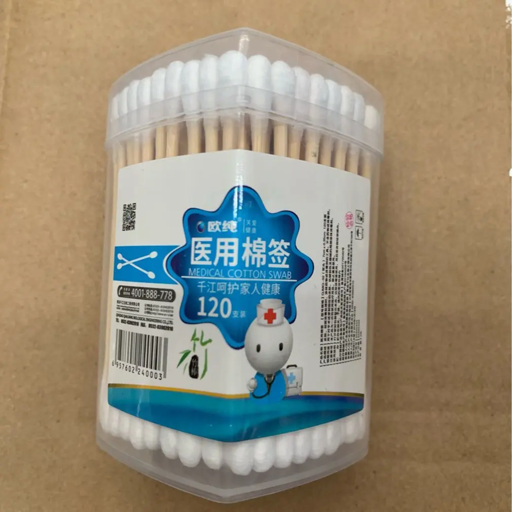 

Heart-shaped Disposable Cleaning Sticks Cotton Swabs Double Head Professional Cleaning Tools Individually Packaged Swabs