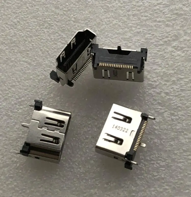 (3 шт.) оригинальный HDMI HD разъем sub вертикальный 19pin 0 5 мм золотистый | Строительство