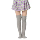 Гольфы женские, зимние, теплые, вязаные, Длинные