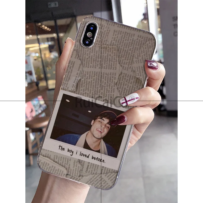 Ruicaica Noah Centineo Soft Silicone Transparent Phone Case for iPhone 6S 6plus 7 7plus 8 8Plus X Xs MAX 5 5S XR | Мобильные