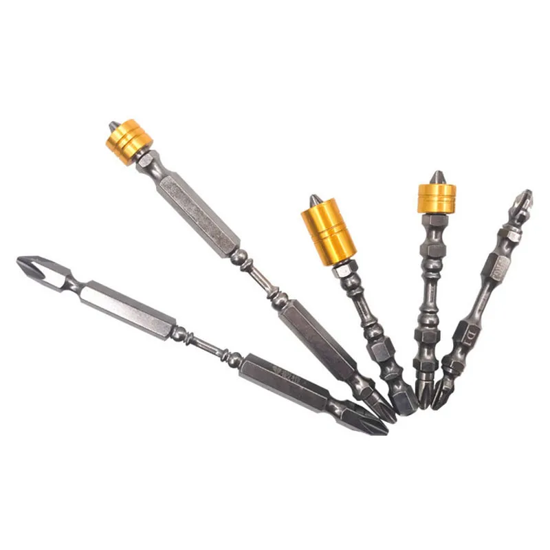 65 мм/110 мм Магнитная отвертка бит Крестовая головка двойная электрический набор