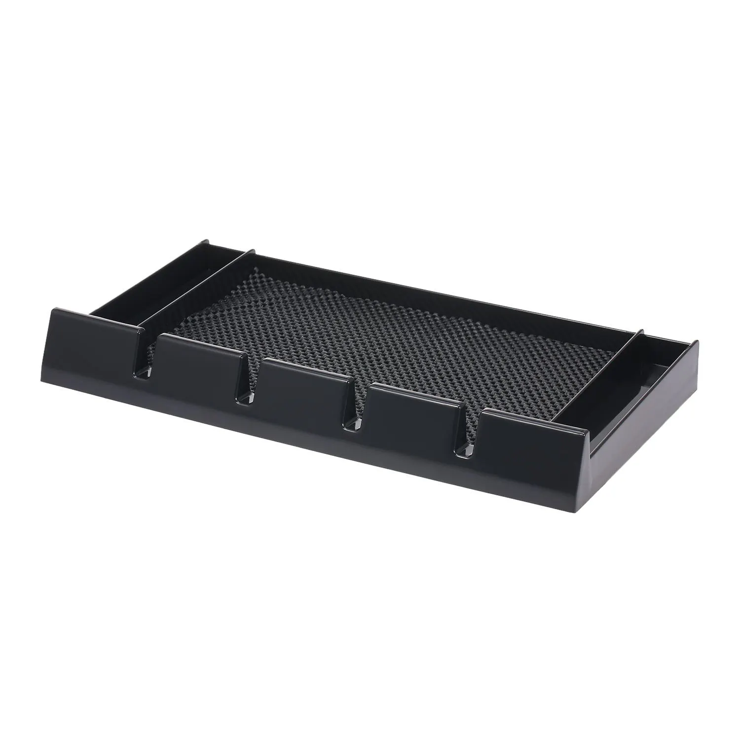 

Hair Clipper Holder Plastic Barber Clipper Holder Tray Salon Clippers Organizer with Mat Hair Trimmer Holder Hairdresser