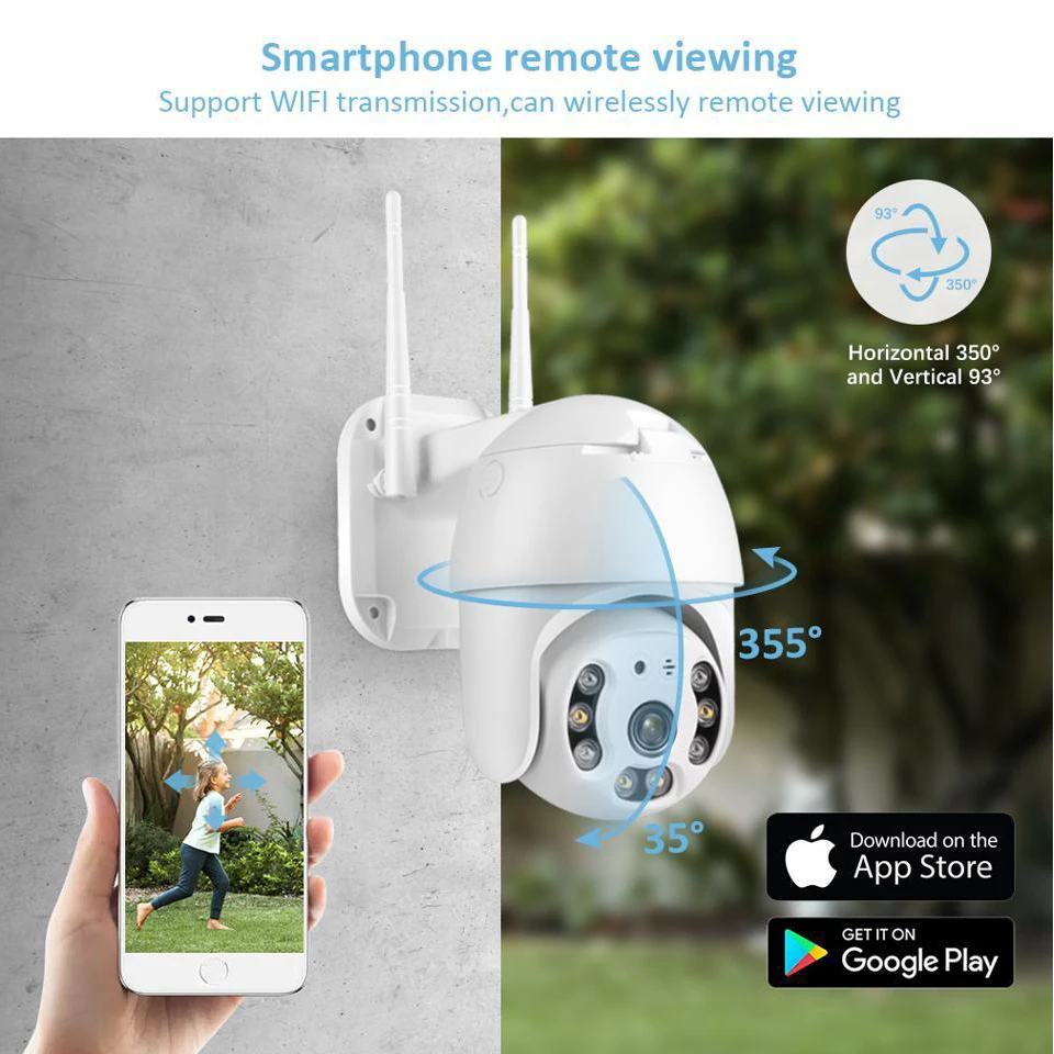 BESDER H.265X PTZ WIFI IP камера 5MP 2MP автоматическое отслеживание гуманоидное Обнаружение